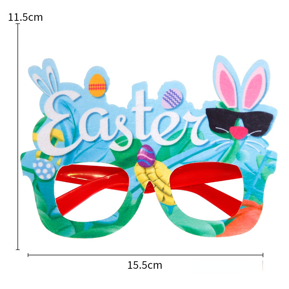 Wholesale Plastic Easter Decoration Bunny Glasses